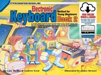 Progressive Keyboard Method Young Beg 2 + Online Sheet Music Songbook