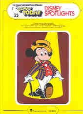 E/z 023 Disney Spotlights Keyboard Sheet Music Songbook