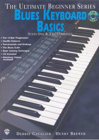 Ultimate Beginner Blues Keyboard Basics Book & Cd Sheet Music Songbook