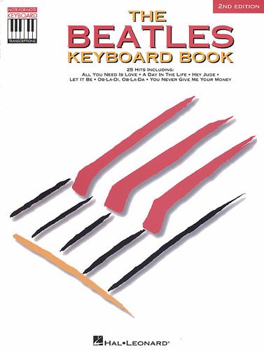 Beatles Keyboard Book 25 Hits Sheet Music Songbook
