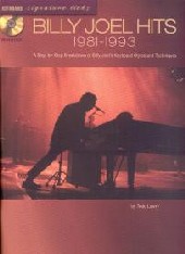 Billy Joel Hits 1981-1993 Book & Cd Sheet Music Songbook