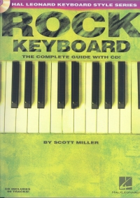 Rock Keyboard Miller Complete Guide Book & Cd Sheet Music Songbook