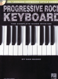 Progressive Rock Keyboard Maske Book & Cd Sheet Music Songbook
