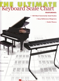 Ultimate Keyboard Scale Chart Sheet Music Songbook