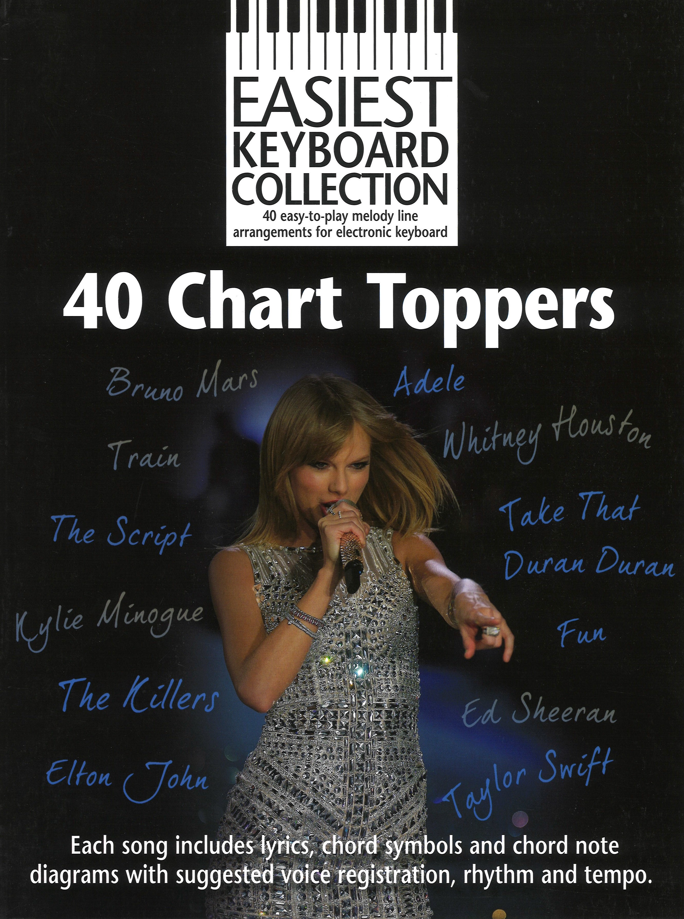 Easiest Keyboard Collection 40 Chart Toppers Sheet Music Songbook