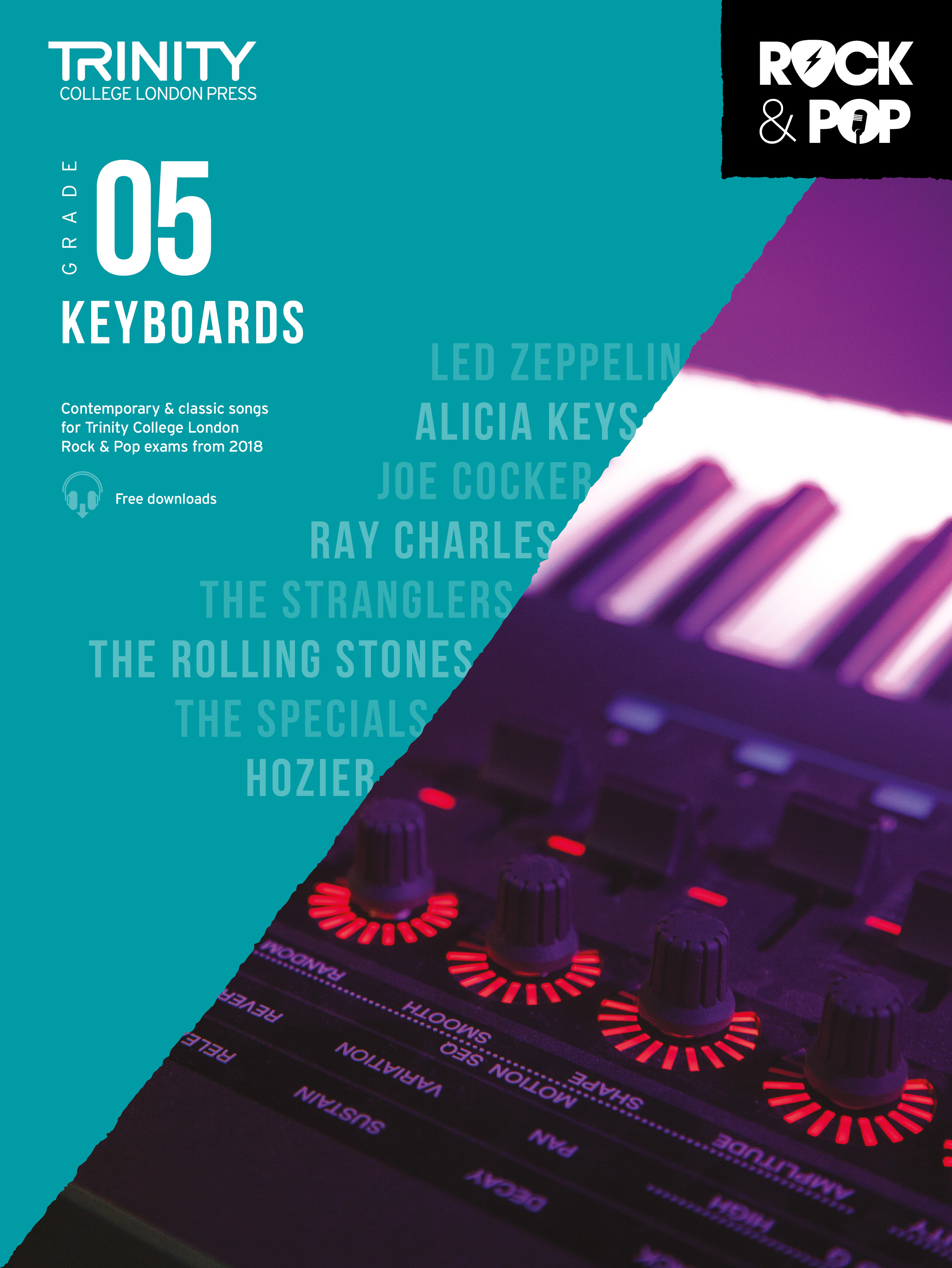 Trinity Rock & Pop 2018 Keyboards Grade 5 Sheet Music Songbook