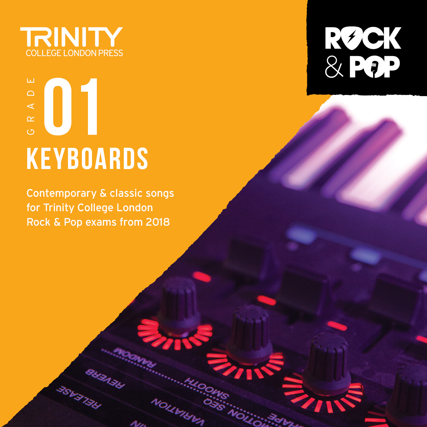 Trinity Rock & Pop 2018 Keyboards Grade 1 Cd Sheet Music Songbook