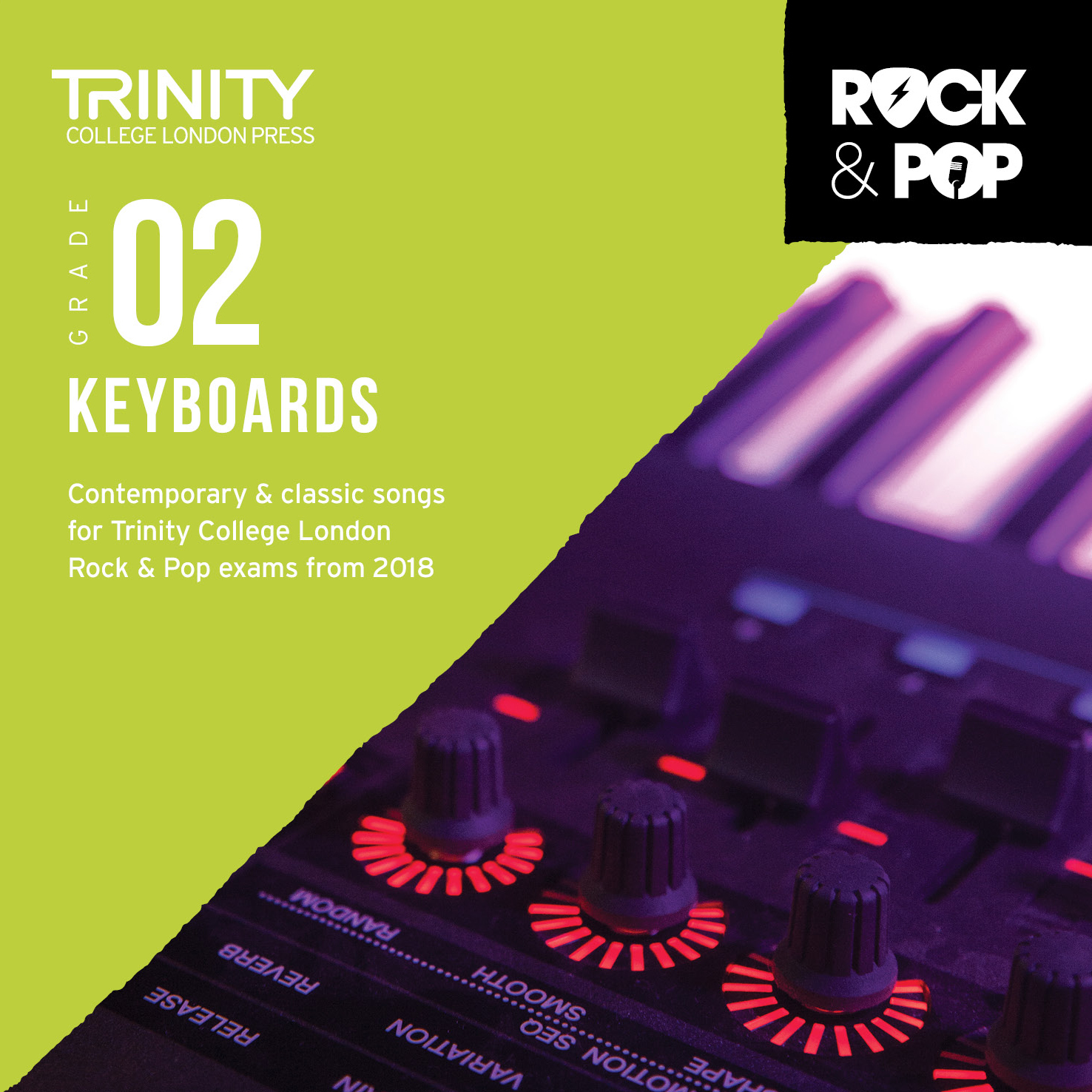 Trinity Rock & Pop 2018 Keyboards Grade 2 Cd Sheet Music Songbook