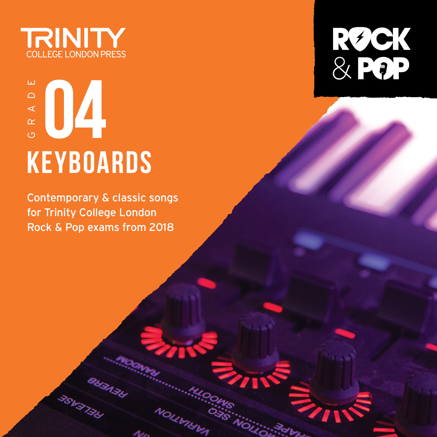 Trinity Rock & Pop 2018 Keyboards Grade 4 Cd Sheet Music Songbook