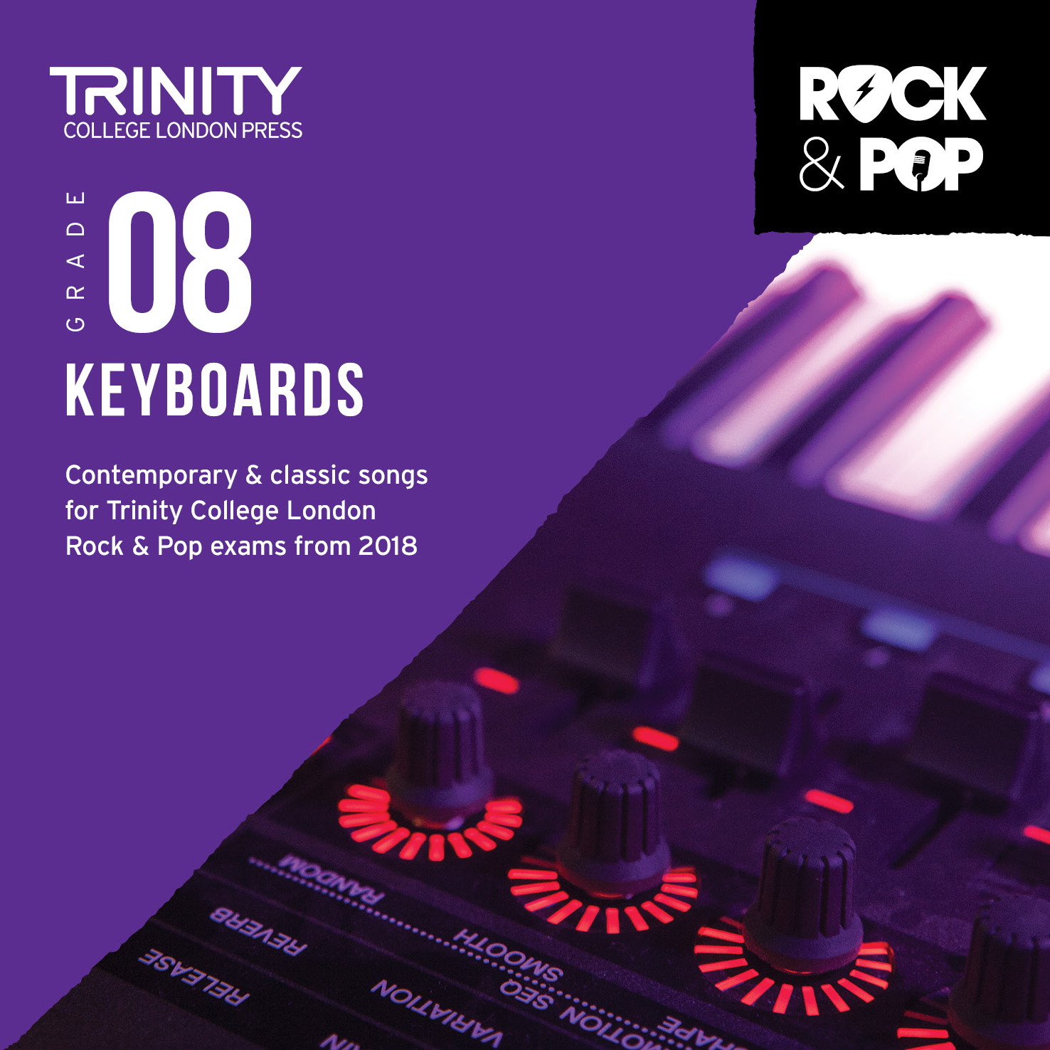 Trinity Rock & Pop 2018 Keyboards Grade 8 Cd Sheet Music Songbook