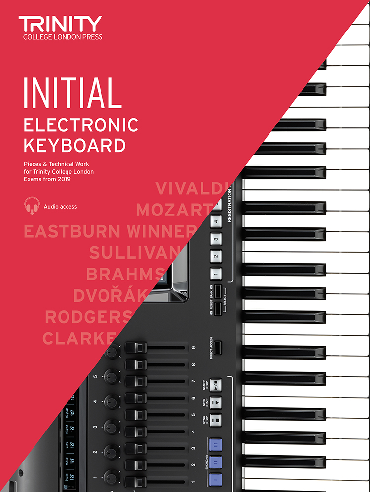 Trinity Electronic Keyboard From 2019 Initial Sheet Music Songbook