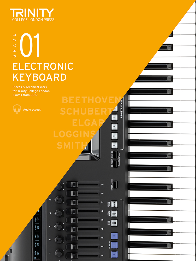 Trinity Electronic Keyboard From 2019 Grade 1 Sheet Music Songbook