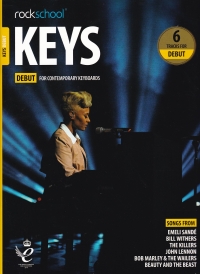 Rockschool Keys 2019 Debut + Online Sheet Music Songbook