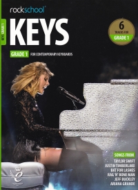 Rockschool Keys 2019 Grade 1 + Online Sheet Music Songbook