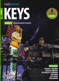 Rockschool Keys 2019 Grade 2 + Online Sheet Music Songbook