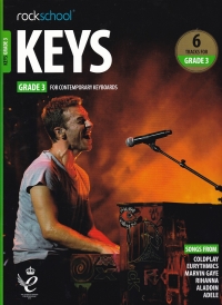 Rockschool Keys 2019 Grade 3 + Online Sheet Music Songbook