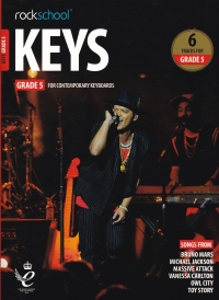 Rockschool Keys 2019 Grade 5 + Online Sheet Music Songbook