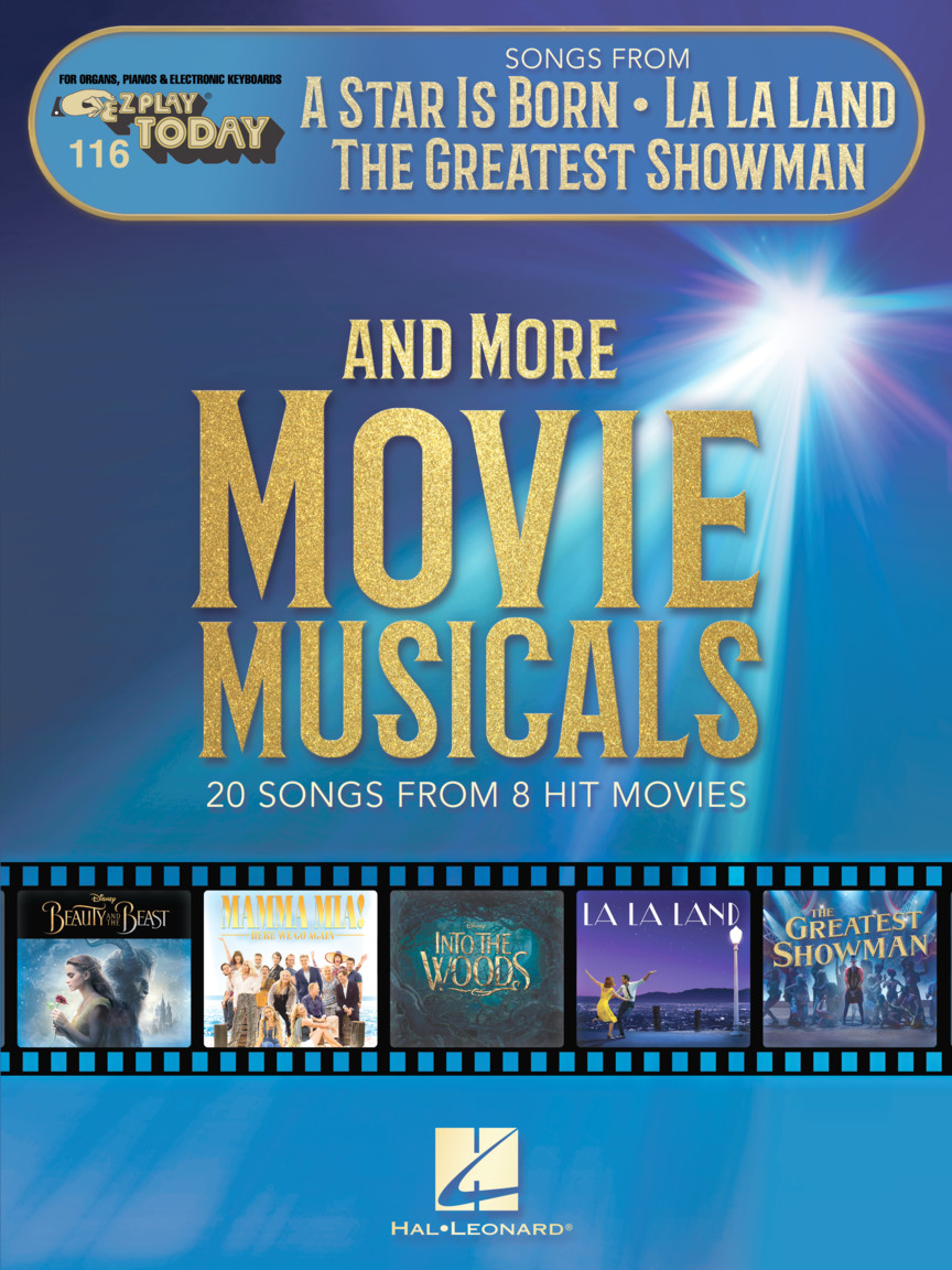 E/z 116 Songs From Star Is Born And More Movies Sheet Music Songbook
