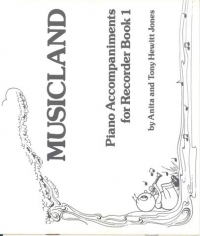 Musicland Recorder 1 Kerr/lumsden Piano Accomp Sheet Music Songbook