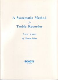 Systematic Method For Treble Rec First Tunes Dinn Sheet Music Songbook