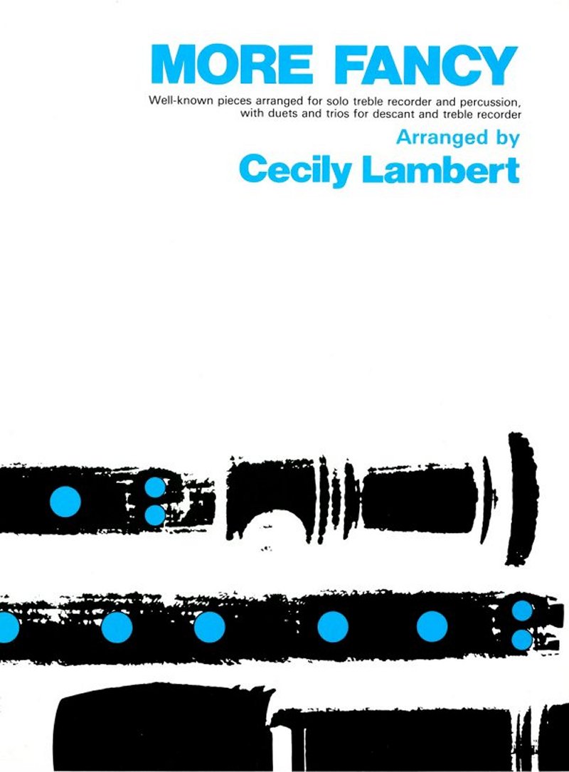 More Fancy For Treble Recorder Lambert Sheet Music Songbook