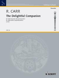 Delightful Companion (1686) Carr Recorder Sheet Music Songbook