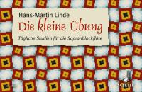 Linde Die Kleine Ubung Little Exercises Recorder Sheet Music Songbook