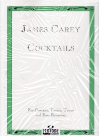 Carey Cocktails Descant Treble Tenor & Bass Rec Sheet Music Songbook