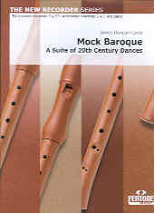 Carey Mock Baroque S A T B Recorder Ensemble Sheet Music Songbook
