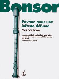 Ravel Pavane Pour Une Infante Defunte Rec Quintet Sheet Music Songbook