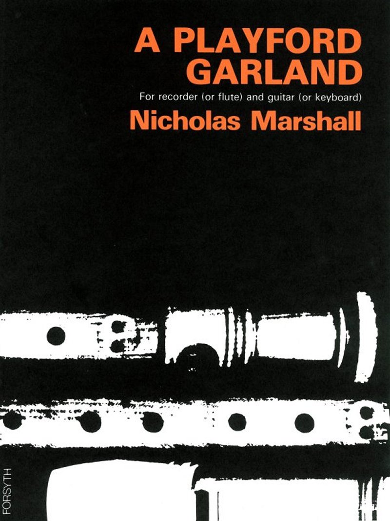 Marshall A Playford Garland Recorder Sheet Music Songbook