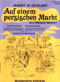 Ketelbey In A Persian Market Rosenstengel Sc & Pts Sheet Music Songbook