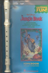 Jungle Book Recorder Fun Book & Recorder Sheet Music Songbook