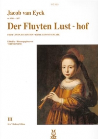 Eyck Der Fluyten Lusthof Vol 3 Recorder Sheet Music Songbook