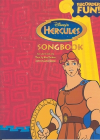 Hercules Recorder Fun Book Only Sheet Music Songbook