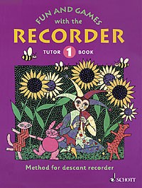 Fun & Games With The Recorder Tutor 1 Sop/descant Sheet Music Songbook