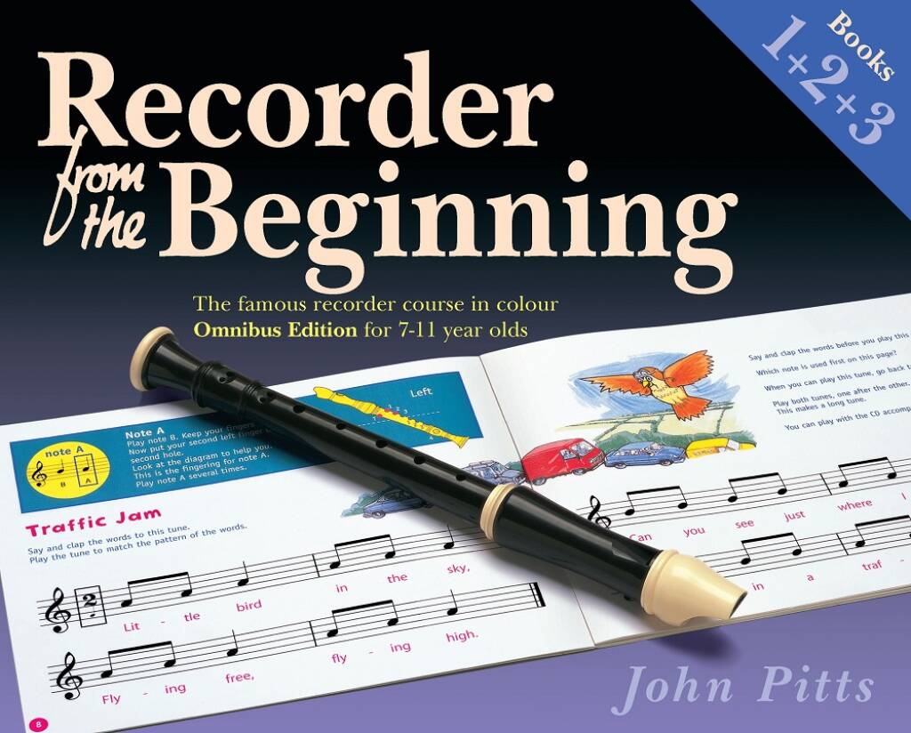 Recorder From The Beginning Books 1 & 2 & 3 Sheet Music Songbook