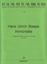 Staeps Immortelle Treble Recorder Sheet Music Songbook