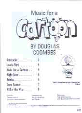 Coombes Music For A Cartoon Part Only Recorder Sheet Music Songbook