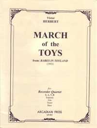 Herbert March Of The Toys Satb Sheet Music Songbook