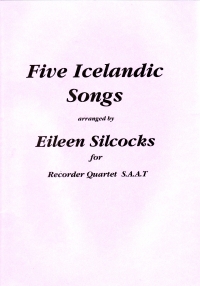 5 Icelandic Folk Songs Silcocks Saat Sheet Music Songbook