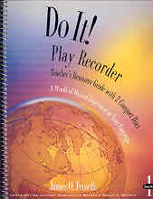 Do It Play Recorder Teachers Book + 2 Cds Sheet Music Songbook