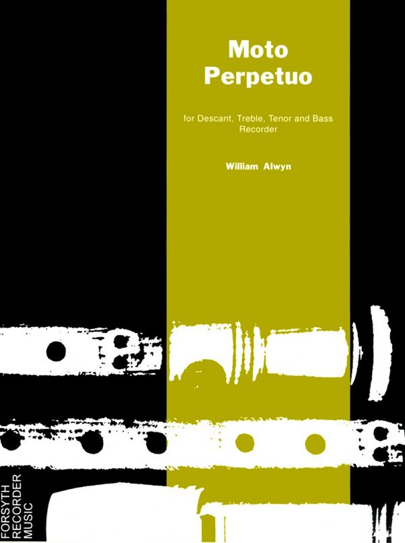 Alwyn Moto Perpetuo 5 Recorders Sheet Music Songbook