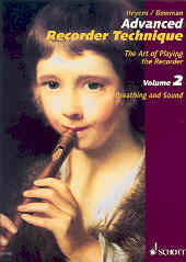 Advanced Recorder Technique Vol 2 Gudrun/bowman Sheet Music Songbook