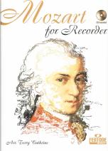 Mozart For Recorder Cathrine Book & Cd Sheet Music Songbook