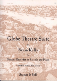 Kelly Globe Theatre Suite Desc Recorder/picc & Pf Sheet Music Songbook