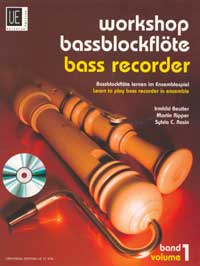 Beutler Workshop For Bass Recorder Bk1 Sheet Music Songbook