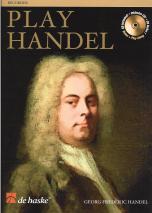 Handel Play Handel Recorder Book & Cd Sheet Music Songbook