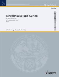 Einzelstucke Und Suiten Ed Ruf Recorder Sheet Music Songbook