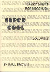 Jazzy Duets Book 3 Super Cool Brown Recorder Sheet Music Songbook